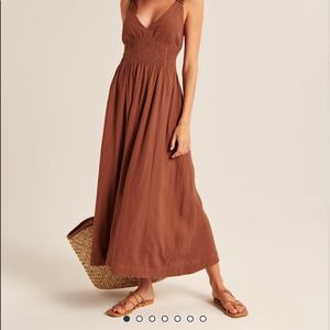 Abercrombie maxi dress size M
